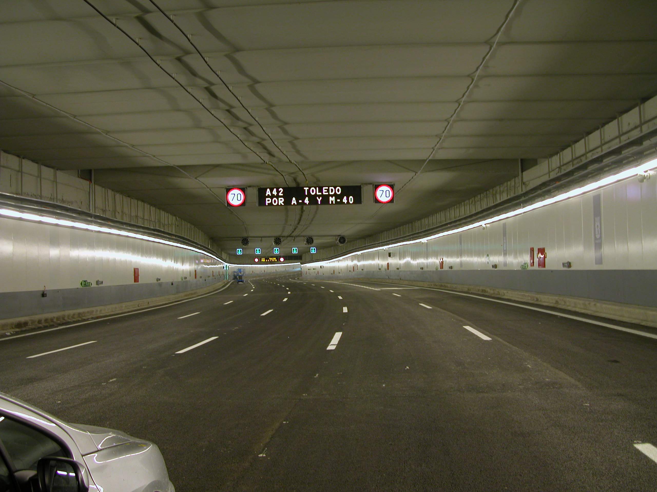 Control centre for Madrid Calle 30 tunnels