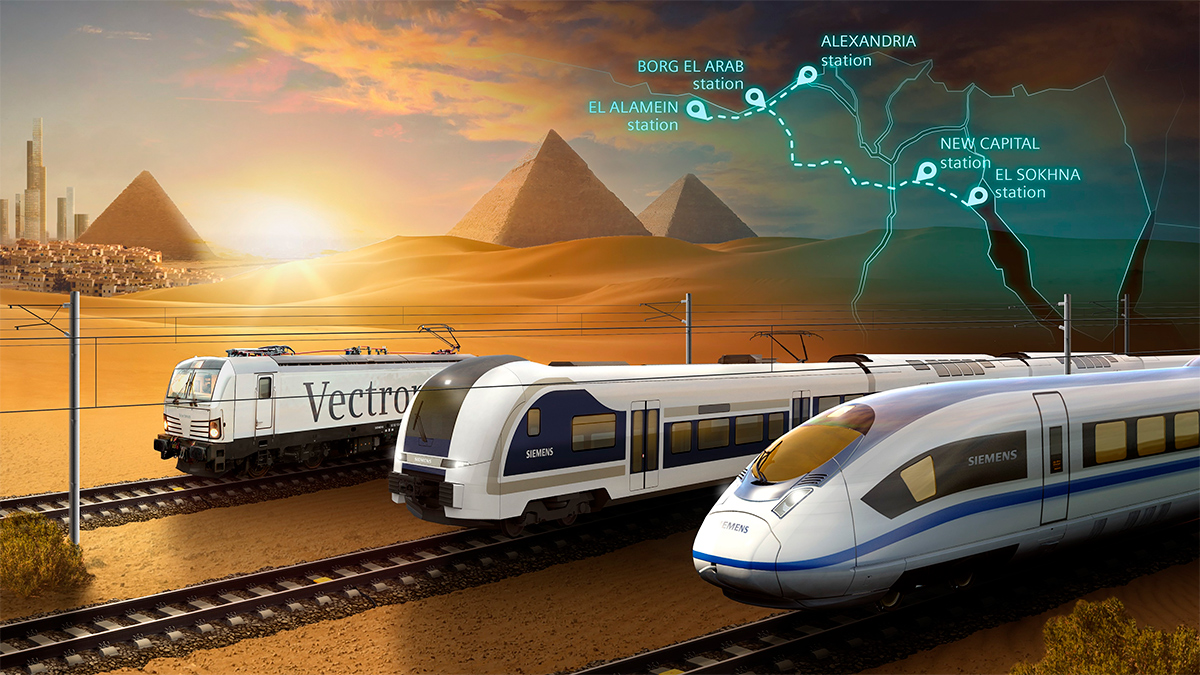 Trenes de Alta Velocidad para Egipto